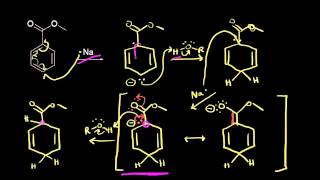 Birch reduction II  Aromatic Compounds  Organic chemistry  Khan Academy [upl. by Aicilyhp]