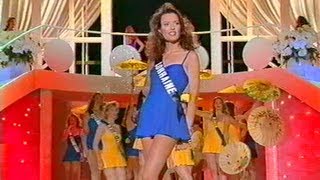 Miss France 1997  Défilé des 44 en Maillot de Bain [upl. by Us]