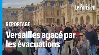 À Versailles les alertes à la bombe au château agacent les commerçants  «C’est un manque à gagner» [upl. by Ycnahc]