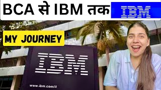 BCA to IBM  Jobs after BCA  Salary after BCA  Cracked IBM interview  Freshers jobs after BCA [upl. by Roi148]