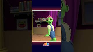 🧟Seven Zombies In The Bed Ver 2 shorts halloween spooky kidssongs allbabieschannel [upl. by Annaliese828]