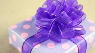 Moño Pom Pom  Puffy  How to Gift Bows [upl. by Gordan461]