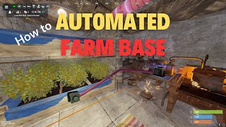 Automated Tea Farm Base  Rust [upl. by Norrehc960]