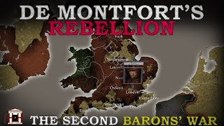 Englands Second Barons War 12641267 Full Documentary  Animated [upl. by Damha]