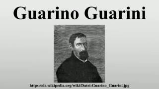 Guarino Guarini [upl. by Lemhar302]