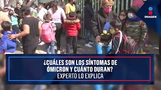 Ómicron ¿Cuáles son los síntomas y cuánto duran experto lo explica  De Pisa y Corre [upl. by Leahciam]