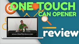 One Touch Can Opener Review [upl. by Raff723]