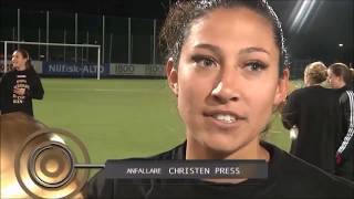 Christen Press in Sweden [upl. by Eulalia]