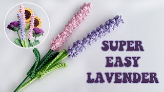 Cómo Hacer Lavanda Tejida a Crochet Fácil  Tutorial Paso a Paso [upl. by Izzy617]