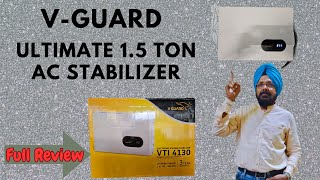 V GUARD THE ULTIMATE AC STABILIZER  FULL REVIEW  1 amp 15 TON  A TRUSTED NAME  GS VLOGS [upl. by Usanis998]