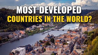 10 Most Developed Countries in the World 2024 [upl. by Waterman]