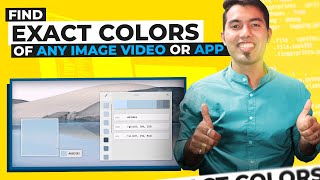 Find Exact Color Code of Any Image Video or App in Just One Click 🔥 [upl. by Sauers]