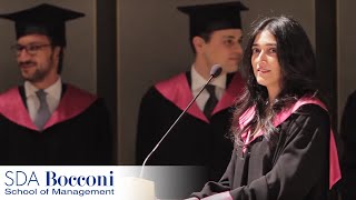 Commencement Speech 2012  FullTime MBA  SDA Bocconi [upl. by Desireah]