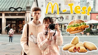 Taste Test 1 Wir testen heute die brandneue Produkte von McDonalds  Multiculti Couple ♡ [upl. by Oys245]