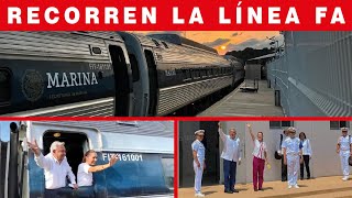 AMLO y Sheinbaum Inauguran la línea FA del Tren Interoceánico [upl. by Zaragoza283]