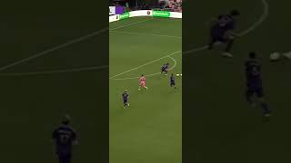 Jordi Alba Dribbling 5 Players Assist Lionel Messi Goal 02032024 [upl. by Eadnus]