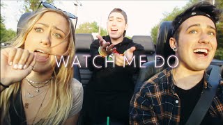 quotWatch Me Doquot  Meghan Trainor Gorenc siblings cover while driving [upl. by Arica568]