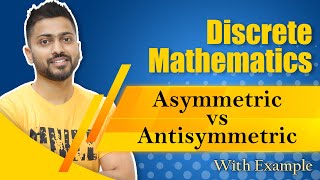 Asymmetric vs Antisymmetric Relation with examples [upl. by Rocher]