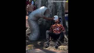 Funny pranks with their super funny reactions 😂 shortvideo [upl. by Trebron]