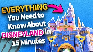 Everything You Need to Know About Disneyland in 15 Minutes [upl. by Annayad]