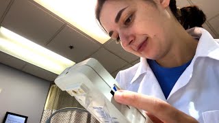 ASMR Seeing the OBGYN20 weeks Pregnant Prenatal Visit Abnormal Discharge Pelvic Exam [upl. by Oribella]