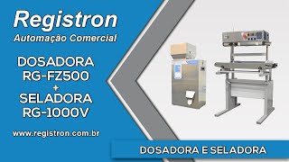 Dosadora e Seladora Automática Contínua RGFZ500  RG1000V [upl. by Lokcin]