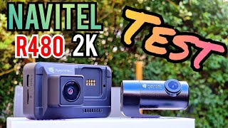 Wideorejestrator Navitel R480 2k  Unboxing  Jazda  Opinia [upl. by Heidt]