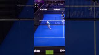 The best point in 2024 👀 padel [upl. by Nilek]