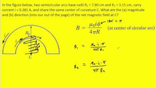 in the figure below two semicircular arcs have radii [upl. by Feer963]