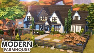 Family Modern Farmhouse  The Sims 4 Speed Build [upl. by Innus470]