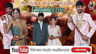 Maher Wedding  Indian Wedding Highlight  Ranjit amp Rajvi  2023  Gujrati lagan [upl. by Adilem]