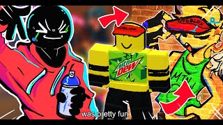 Spray painting YOUR avatars in ROBLOX ‼️ [upl. by Nibbs774]