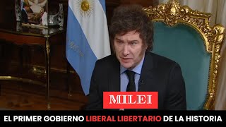 MILEI EL PRIMER GOBIERNO LIBERAL LIBERTARIO DE LA HISTORIA [upl. by Yasnil345]