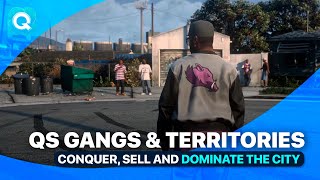 QBESX Quasar Gangs amp Territories  Gangs Conquest of territories amp Dealers [upl. by Yehs580]