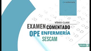 ¿Comentamos juntas el examen corregido de la OPE Enfermería SESCAM [upl. by Kalina]