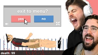 Nogla makes Terroriser RAGE QUIT HAPPY WHEELS forever [upl. by Nilyam]