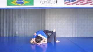 BJJ No Gi  Escape Side Control into Darce  Tess Kielhamer [upl. by Enyalaj178]