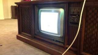 late 60s sylvania vintage TV combo [upl. by Vincenz]