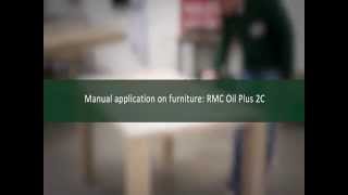 Rubio Monocoat Oiling of furniture [upl. by Maris]