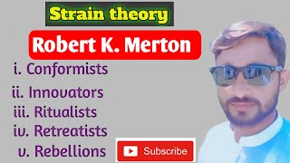 Strain theory  in Urdu Hindi Anomie theory  Social Structural theory  Roberts theory [upl. by Morgenthaler203]