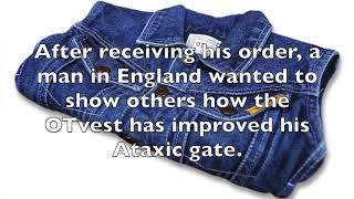 4 Balance Problems Improved with the OTvest weighted vest Ataxia Parkinsons Multiple Sclerosis [upl. by Irtemed]