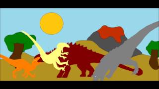 Carnotaurus Vs Ankylosaurus Vs Utahraptor [upl. by Vicky]