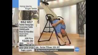 Teeter Hang Ups Inversion Table F8000 with Over EZ [upl. by Lledyl870]