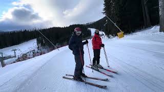 Deniz Performans Bansko Kayak Merkezi Bulgaristan 🇧🇬 [upl. by Ynahirb]