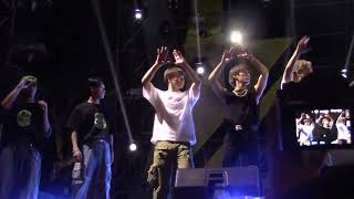 ฺPsychic Fever amp Ballistik Boyz jamming F Hero for the ending show at Muuji Festival 2024 [upl. by Jorge100]