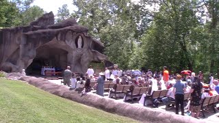 NATIONAL EUCHARISTIC PILGRIMAGE PROCESSION amp HEALING SERVICE FROM HANCEVILLE ALABAMA  20240620 [upl. by Schmitz]