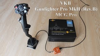 Распаковка джойстика VKB Gunfighter Pro MkII RevB MCG Pro [upl. by Beka]