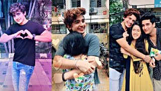 Sameeksha sud  Vishal Pandey  Bhavin Bhanusali  TeenTigada New Tik Tok Video [upl. by Brandyn]