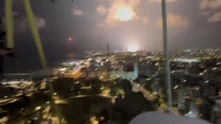 Missile strikes Israel causing major explosion [upl. by Nylrahs]