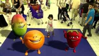 Oasis Fruit Show Nejma G Carrefour Montesson [upl. by Adlog]